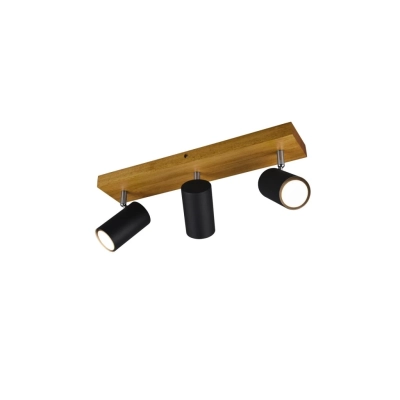 Marley lampa sufitowa 3xGU10 czarna 812400332 TRIO lighting