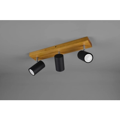 Marley lampa sufitowa 3xGU10 czarna 812400332