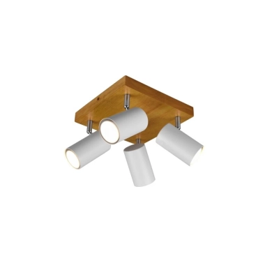 Marley lampa sufitowa 4xGU10 biała 812400431 TRIO lighting