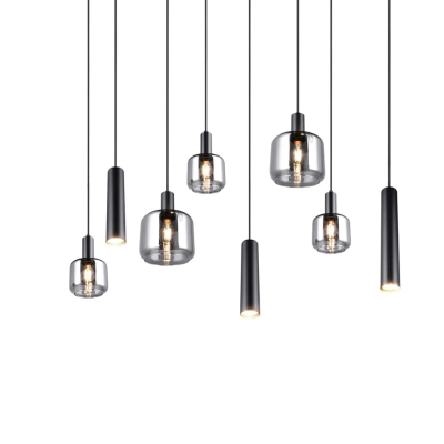 Mataro lampa wisząca 2xE27 czarna 364100832
