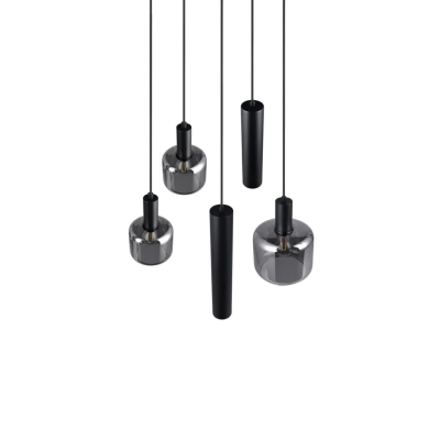 Mataro lampa wisząca 1xE27 czarna 364130532