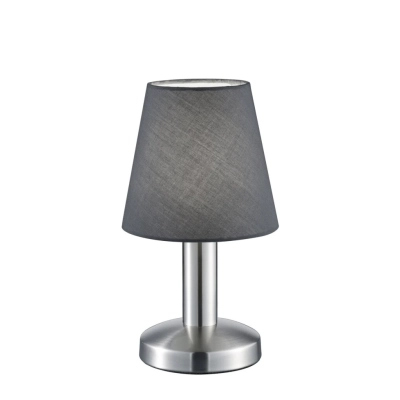 Mats Ii lampka stołowa 1xE14 srebrna, szara 599700142 TRIO lighting
