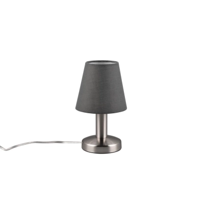 Mats Ii lampka stołowa 1xE14 srebrna, szara 599700142