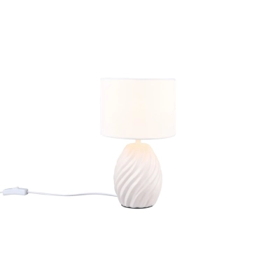 Melva lampka stołowa 1xE14 biała R51771031