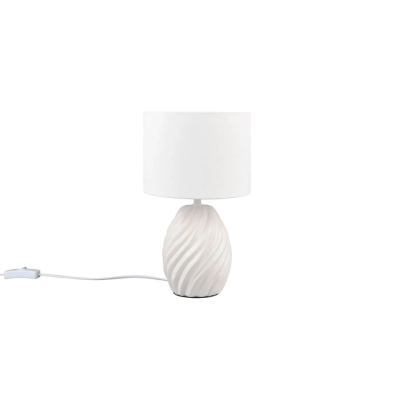 Melva lampka stołowa 1xE14 biała R51771031