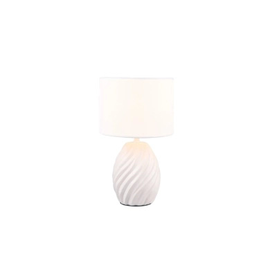 Melva lampka stołowa 1xE14 biała R51771031