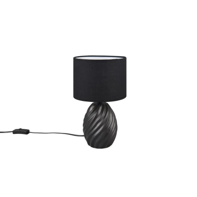 Melva lampka stołowa 1xE14 czarna R51771032