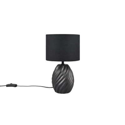 Melva lampka stołowa 1xE14 czarna R51771032
