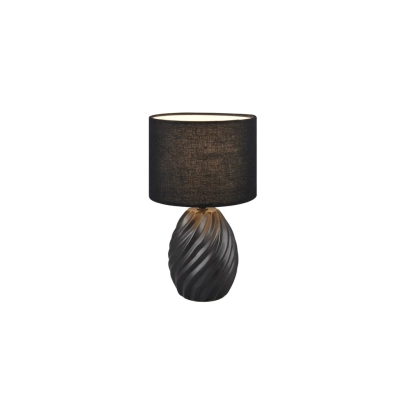 Melva lampka stołowa 1xE14 czarna R51771032