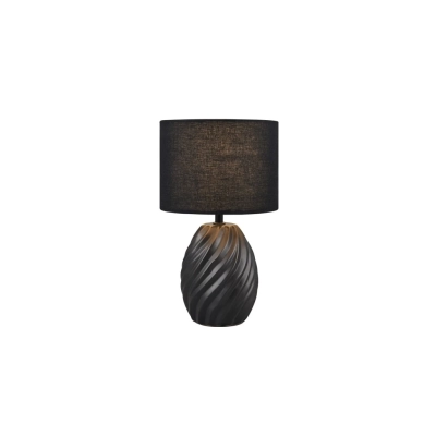 Melva lampka stołowa 1xE14 czarna R51771032