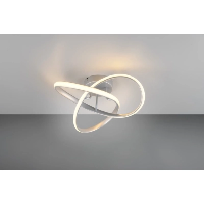 Meo lampa sufitowa LED 15W 1800lm 3000K srebrna R62101187