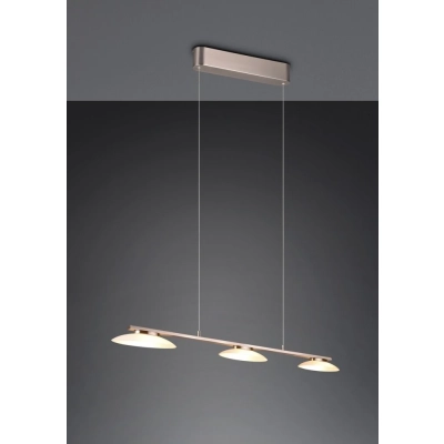 Merton lampa wisząca LED 3x9W 3x950lm 3000K srebrna 343610307