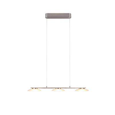 Merton lampa wisząca LED 3x9W 3x950lm 3000K srebrna 343610307