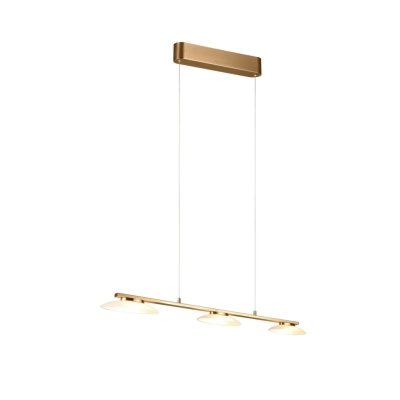 Merton lampa wisząca LED 3x9W 3x950lm 3000K złota 343610308 TRIO lighting