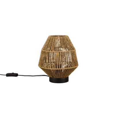 Miki lampka stołowa 1xE27 brązowa R51101026