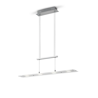 Milos lampa wisząca LED 4x5W 4x550lm 3000K srebrna R32004107 TRIO lighting