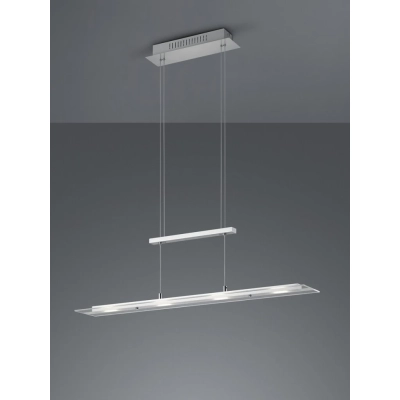 Milos lampa wisząca LED 4x5W 4x550lm 3000K srebrna R32004107