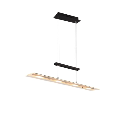Milos lampa wisząca LED 4x5W 4x550lm 3000K czarna R32004132