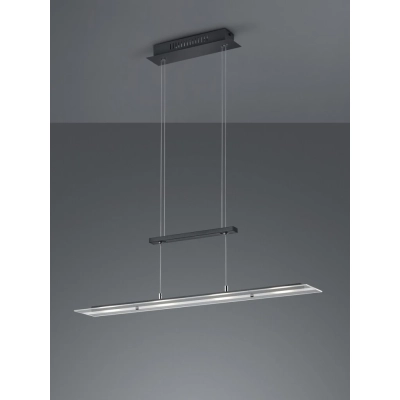 Milos lampa wisząca LED 4x5W 4x550lm 3000K czarna R32004132