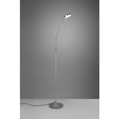 Monza lampa podłogowa LED 12W 1400lm 2300K, 3000K, 4000K srebrna 423310107