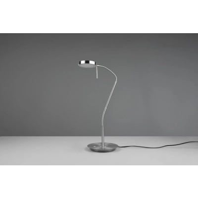 Monza lampka stołowa LED 12W 1400lm 2300K, 3000K, 4000K srebrna 523310107