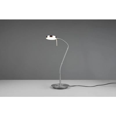 Monza lampka stołowa LED 12W 1400lm 2300K, 3000K, 4000K srebrna 523310107