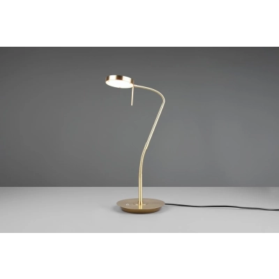 Monza lampka stołowa LED 12W 1400lm 2300K, 3000K, 4000K złota 523310108