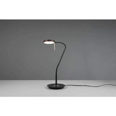 Monza lampka stołowa LED 12W 1400lm 2300K, 3000K, 4000K czarna 523310132