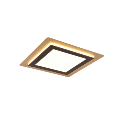 Morgan lampa sufitowa LED 46W 6000lm 2700K-6500K czarna, złota 641510280 TRIO lighting
