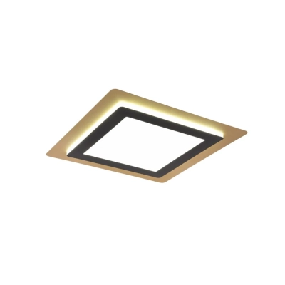 Morgan lampa sufitowa LED 46W 6000lm 2700K-6500K czarna, złota 641510280