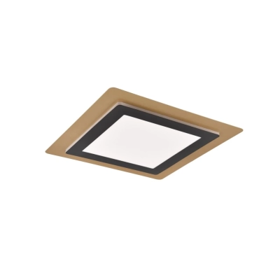 Morgan lampa sufitowa LED 46W 6000lm 2700K-6500K czarna, złota 641510280
