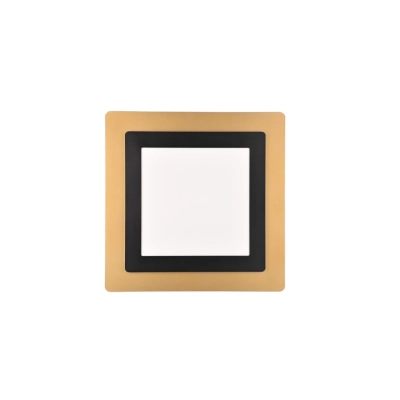 Morgan lampa sufitowa LED 46W 6000lm 2700K-6500K czarna, złota 641510280