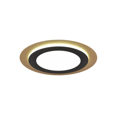 Morgan lampa sufitowa LED 42W 5600lm 2700K-6500K czarna, złota 641519280