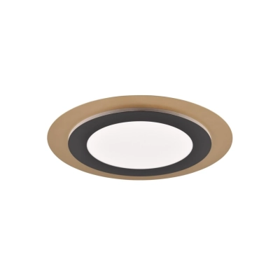 Morgan lampa sufitowa LED 42W 5600lm 2700K-6500K czarna, złota 641519280