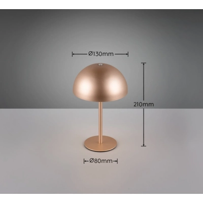 Munoz lampka stołowa LED 1,3W 120lm 3000K brązowa R54891165