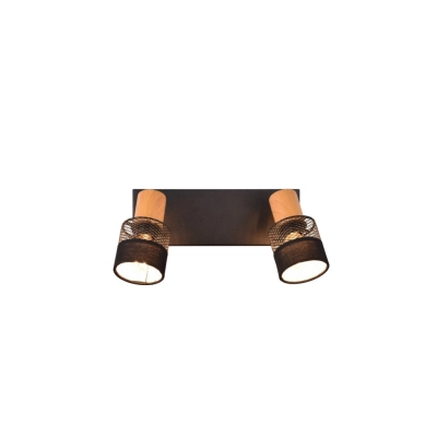 Nandini lampa sufitowa 2xE14 czarna 811700232