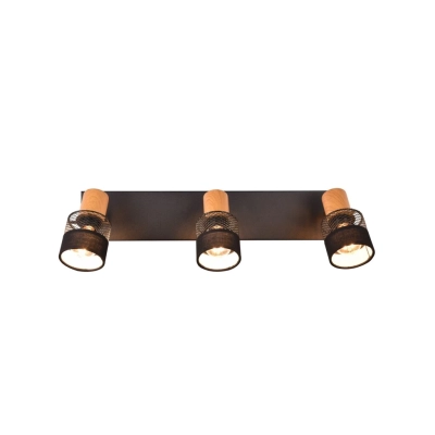 Nandini lampa sufitowa 3xE14 czarna 811700332