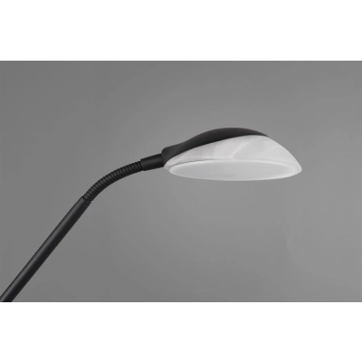 Orson lampa podłogowa LED 27W 2700lm, LED 4,5W 450lm 3000K czarna, biała R40073532
