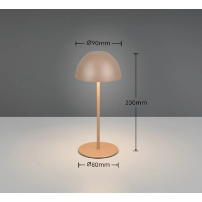 Ortiz lampka stołowa LED 2W 150lm 3000K brązowa R55601165