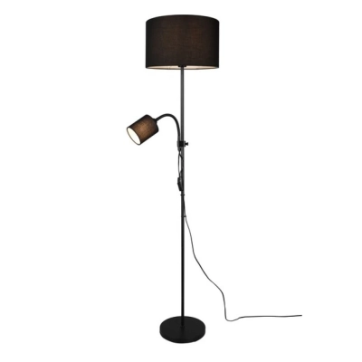 Owen lampa podłogowa 1xE27, 1xE14 czarna R40192002 TRIO lighting