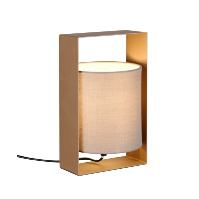 Pail lampka stołowa 1xE27 brązowa, szara R55751065 TRIO lighting