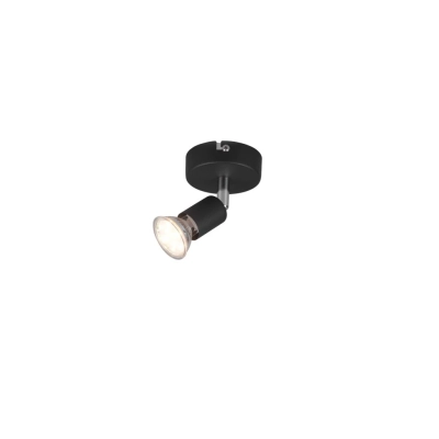 Paris lampa sufitowa 1xGU10 czarna R80911032 TRIO lighting