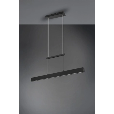 Paros lampa wisząca LED 21W 3000lm, 2xLED 5,5W 750lm 3000K czarna R32043132