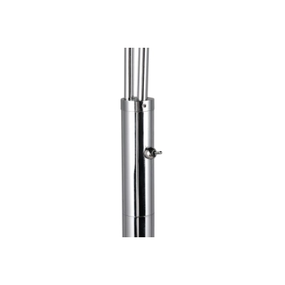 Paxton lampa podłogowa 3xE27 srebrna 416900306