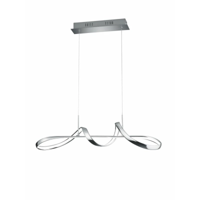 Perugia lampa wisząca LED 37W 4500lm 4000K srebrna R37091106 TRIO lighting