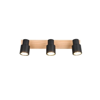 Pierre lampa sufitowa 3xGU10 czarna R81983032