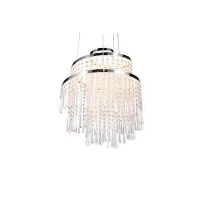 Pomp lampa wisząca LED 30W 4300lm 2700K-6500K srebrna R37341106