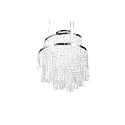 Pomp lampa wisząca LED 30W 4300lm 2700K-6500K srebrna R37341106