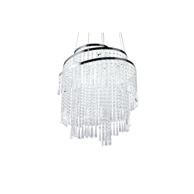 Pomp lampa wisząca LED 38W 5500lm 2700K-6500K srebrna R37349106