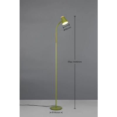 Pongo lampa podłogowa LED 4,5W 500lm 3000K zielona R45831115